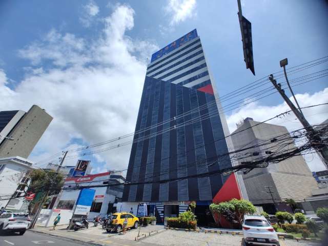 Lojas com salas comerciais de 260m2 para locação no Cidadela na avenida ACM no Edifício Bahia Center