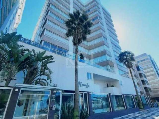 NO RESIDENCIAL MERODE, COM VISTA MAR, &lt;BR&gt;APARTAMENTO DE 4 DORMITÓRIOS, COM 4 SUÍTES SENDO 1 COM BANHEIRA SPA, LAVABO, COZINHA INTEGRADA COM LIVING/ESTAR/JANTAR, FICA TODA A MOBILIA FIXA (INCLUS