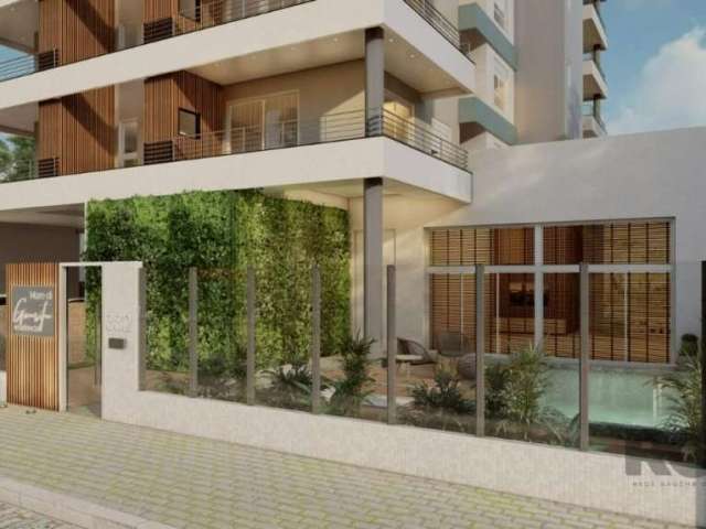 Apartamento em Torres . Praia da Cal  FINAL 2(frente leste  )  Dois quartos sendo uma suite ampla com banheiro social , ambiente de estar e jantar e cozinha integrados , sacada ampla com churrasqueira