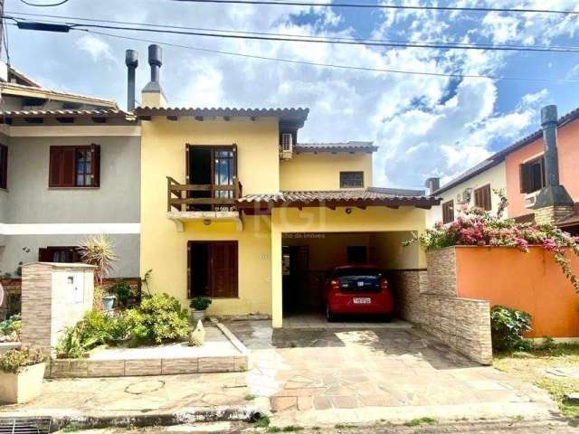 Ótimo, sobrado semi-mobiliado, Localizado no bairro Guarujá, Próximo ao Guaíba e também o Mercado Zaffari da Avenida Juca Batista , em condomínio fechado. Conta com 1 sala de estar, 1 copa, 1 cozinha,