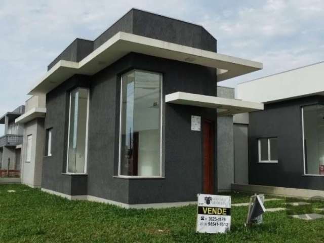 Casa NOVA  de ESQUINA,  2D sendo 1 suíte,  living com churrasqueira , banheiro social vaga para carro, 2 quadras do mar, super bem localizada.&lt;BR&gt;Estuda Proposta.&lt;BR&gt;Marque sua visita!Venh