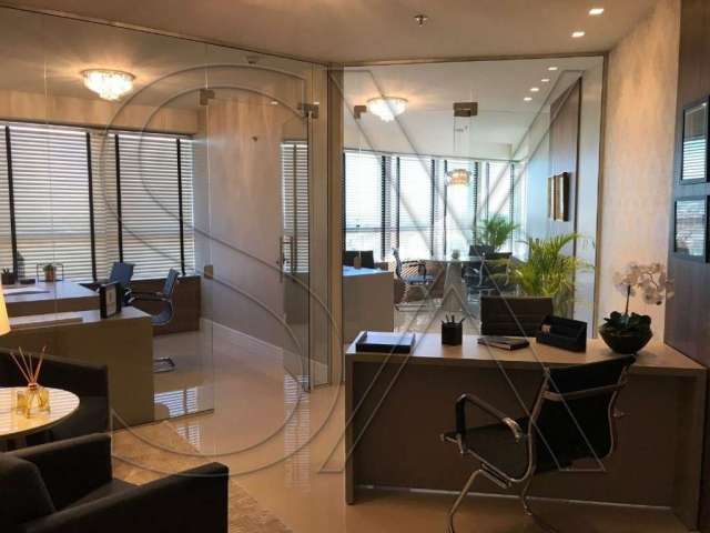 Sala comercial pronta para uso, decorada e nova! Localizada no Centro Comercial Golden Tower, no Centro de Gravataí! Localização excepcional, acabamentos de qualidade, segurança com controle de entrad