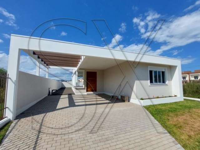 SX vende casa de alvenaria com estilo moderno no SÃO RAFAEL, possuindo 3 dormitórios sendo 1 suíte, sala de estar integrada com sala de jantar e cozinha, banheiro social, área de serviços, churrasquei