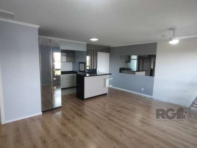 Boletto Imóveis Vende Apartamento em Canoas, Life Park, 76m ², 3 dormitórios, transformado em dois, com livin estendido, 1 dormitório suíte com closet, ar split, dormitório de solteiro com roupeiro e 