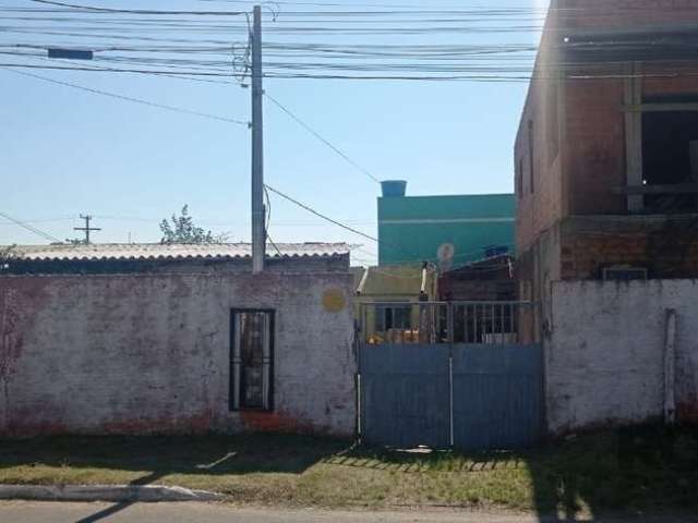 Terreno de esquina a venda no bairro Niterói/Canoas.     &lt;BR&gt;O terreno mede de 15 x 32,48, possui 4 kitnet (todos locados) em cima dos kitnet uma casa de alvenaria de 14 x 4 por acabar com 1 qua