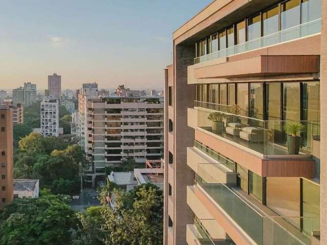 Almirante Green Residences. Lançamento junto ao Parcão.  Um apartamento por andar com 3 suítes em 268 m² privativos com sacada, churrasqueira e 4 vagas de garagem. Um produto único na região, com um a