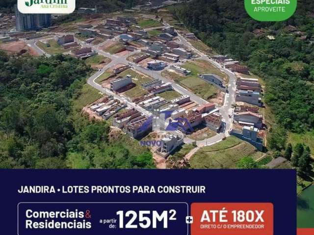 TerrenoS à venda, a partir de 125 m² a partir de  R$ 187.500 - Ana Cristina II - Jandira/SP