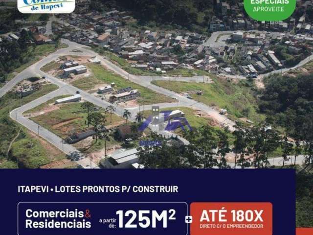 Terreno à venda, a partir de 164 m² a partir de  R$ 164.430 - Colinas de Itapevi - Itapevi/SP