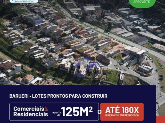 Terreno à venda, 133 m² por R$ 266.440 - Jardim Graziela - Barueri/SP