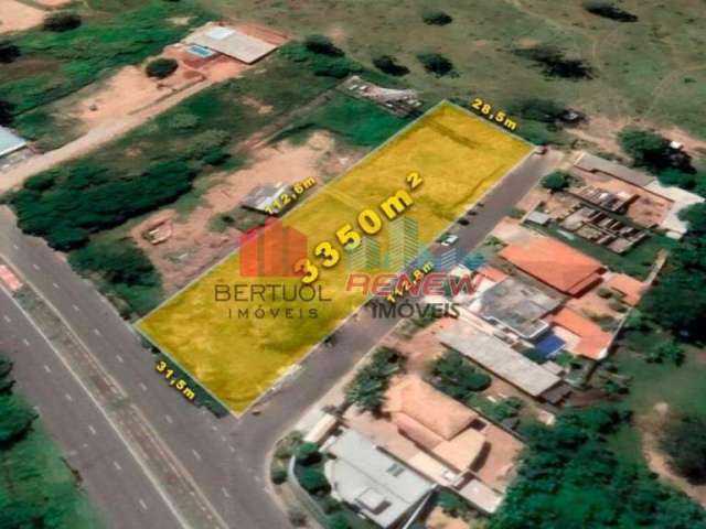 Terreno/ lote à venda, 3350 m², Loteamento Residencial Entre Verdes/Sousas Campinas- SP