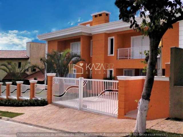 Casa à venda, 5 dormitórios, 4 suítes, Piscina, 584m2 – R$3.000.000 – Condomínio Shambala I – Atibaia / SP