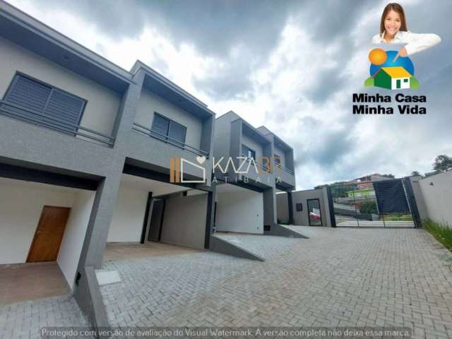 Casa à venda, 2 suítes, condomínio fechado, 70m² - $365.000 – Jd. Santo Antonio – Atibaia/SP