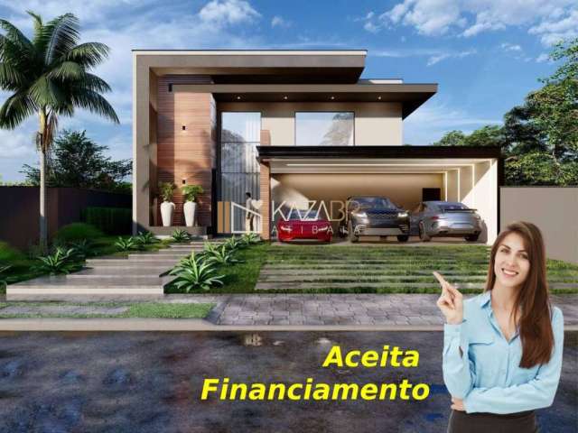 Casa à venda, 4 suítes, piscina, 299m2 – $2.700.000 – Figueira Garden – Atibaia / SP