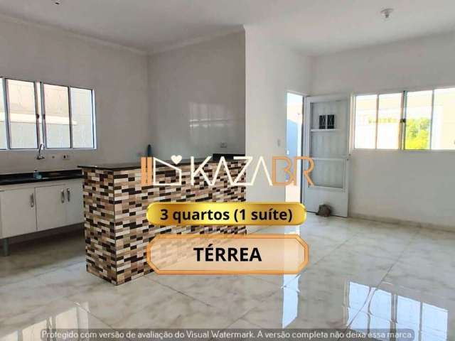 Casa TÉRREA com 3 dormitórios para alugar, 91 m² por R$ 2.620/mês - Nova Cerejeira - Atibaia/SP