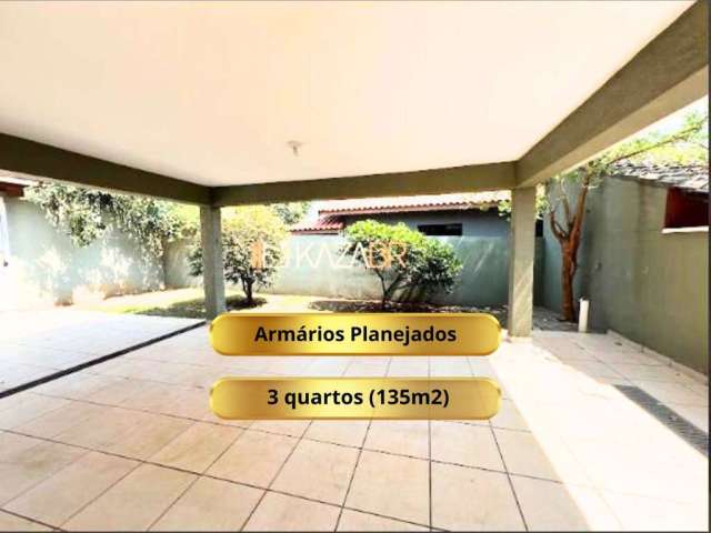 Casa com 3 dormitórios para alugar, 135 m² por R$ 5.144,00/mês - Jardim dos Pinheiros - Atibaia/SP