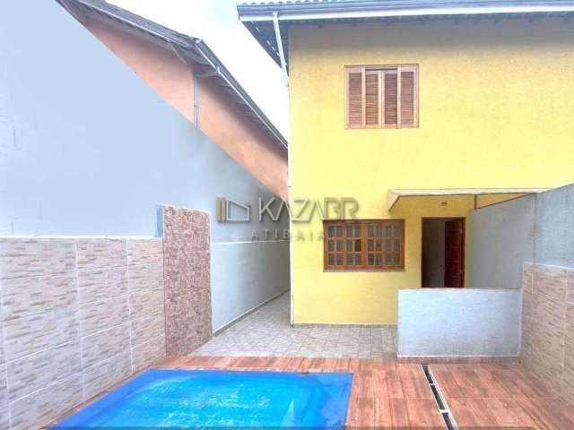 Casa à venda, 2 suítes, piscina, 88m² - $490.000 – Jd. das Palmeiras – Atibaia/SP