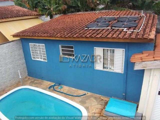 Casa térrea à venda, 3 dormitórios, piscina, edícula, 135m² - $520.000 – Jd. Imperial – Atibaia/SP