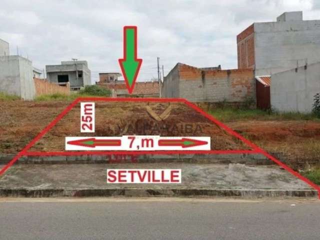 Terreno à venda na José Ramiro Portela, 36, Setville Altos de São José, São José dos Campos por R$ 210.000