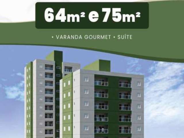 Apartamento para Venda em Taubaté, Vila São José, 2 dormitórios, 1 suíte, 2 banheiros, 1 vaga