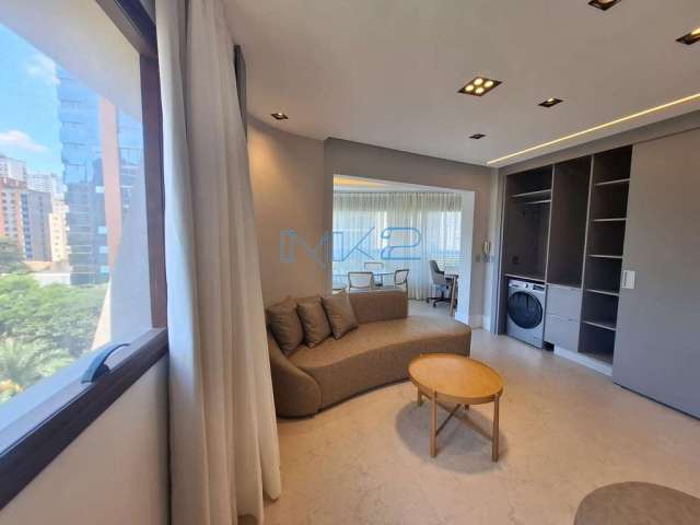 Descubra este sofisticado apartamento de 49m² no exclusivo Condomínio Cyrela, Vila Olímpia, São Pau