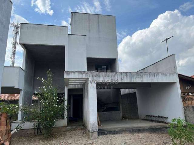 Casa  em Construçao com 3 Dormitórios à venda, 191 m² por R$ 690.000 - Centro - Biguaçu/SC