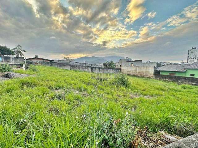 Terreno residencial ou comercial, bairro Pagani, Palhoça/SC, estuda-se permuta construtiva.