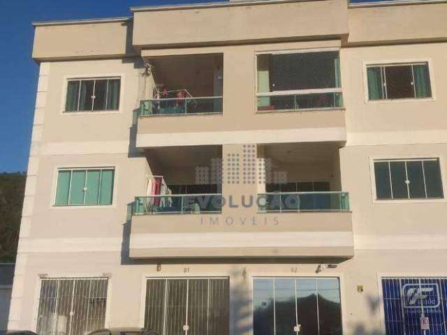 Excelente apartamento, com 3 quartos, 1 suíte, 1 banheiro social, salas, cozinha e área de serviço e vagas. Fundos, Biguaçú/SC.