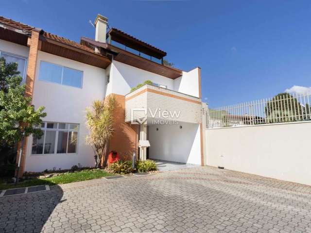 Casa em condomínio fechado com 4 quartos à venda na Rua Desembargador Otávio do Amaral, 1958, Mercês, Curitiba, 175 m2 por R$ 820.000