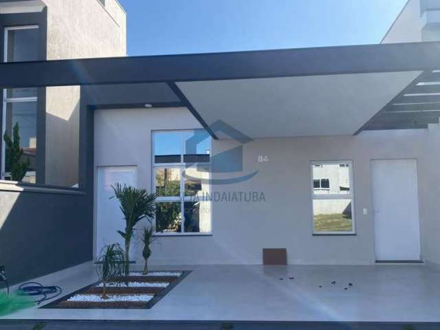 Casa em condomínio fechado com 3 quartos à venda na Avenida Antonio José Petrilli, Jardim Park Real, Indaiatuba, 105 m2 por R$ 890.000