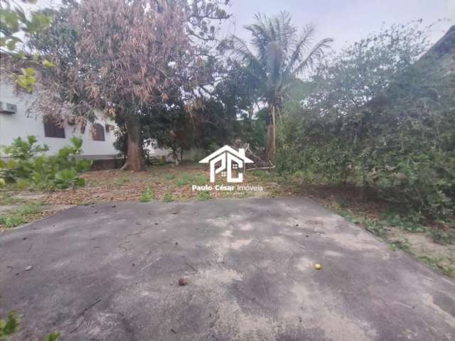 Ótimo terreno com árvores frutíferas medindo 450M², todo murado e próximo ao Centro de Araruama. Não Perca essa oportunidade!! Aceita carta de crédito