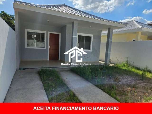 Imperdível! Casa à venda em Araruama-RJ, Praia do Hospício: 2 quartos, 1 suíte, 1 sala, 1 banheiro, 80m².