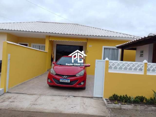 Imperdível oportunidade em Araruama-RJ: Casa à venda na Ponte dos Leites com 2 quartos, 1 sala, 2 banheiros e 1 vaga de garagem!