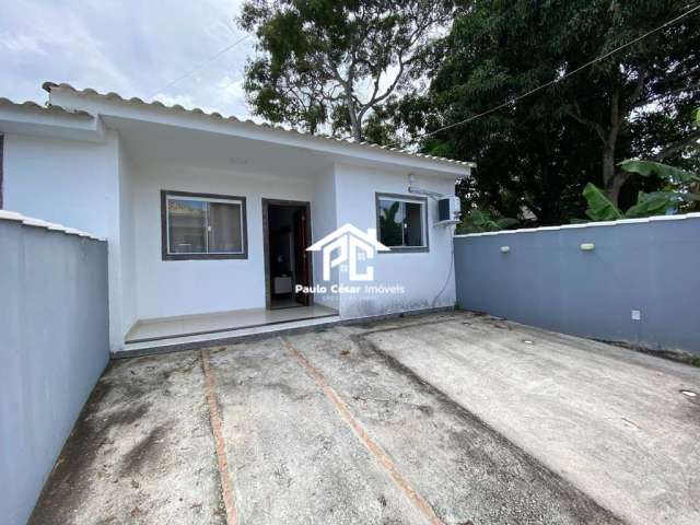 Casa para locação de 2 quartos no bairro Viaduto em Araruama-RJ - 80,00 m², sala, banheiro e vaga de garagem!