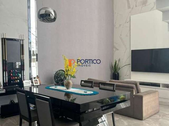 Sobrado com 4 suítes e piscina no Club Portinari Paulínia!