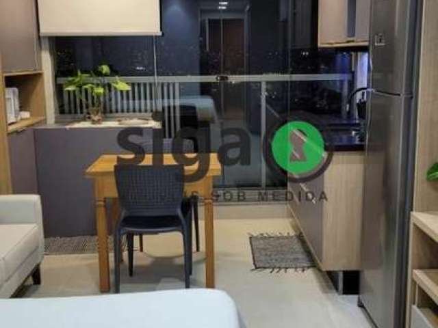 Apartamento (studio) mobiliado para locação 5 minutod s pe da estaçao boa vista