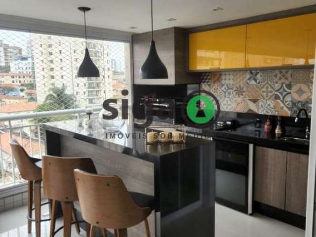 Apartamento na Mooca com 3 suítes, 141m², varanda gourmet