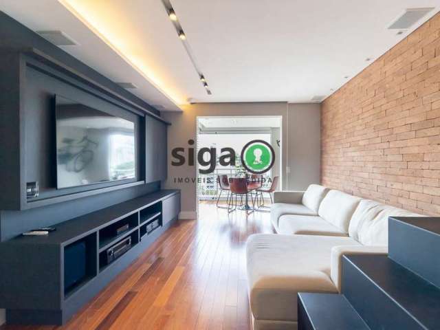 Cobertura Duplex| 121,67m² (sendo 70m² no pavimento inferior e 51m² no pavimento superior | 2 vagas