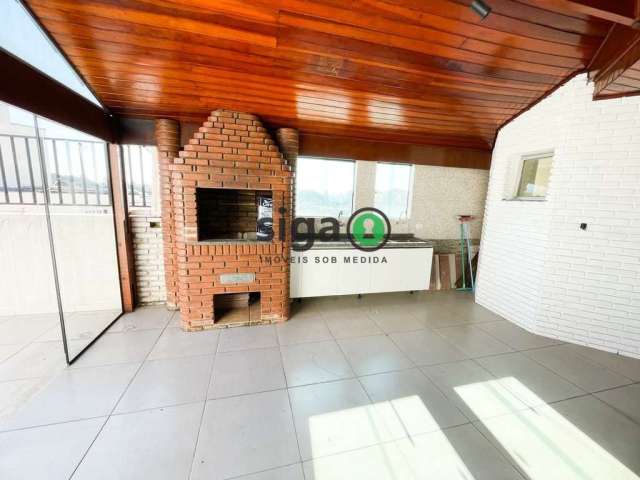 Cobertura 134 m2, 3 dormitórios, 2 vagas, Churrasqueira, no Jardim Vila Formosa