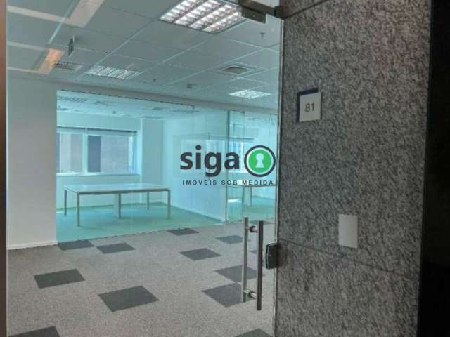 Conjunto Comercial para Locação na Faria Lima com 246m²