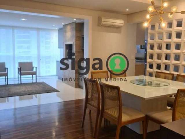 Excelente Apartamento 3 Suítes, 168m²  para locação no condomínio Luiza Morumbi1