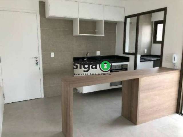 Apartamento para venda e locação, 1 Quarto, 1 Vaga, 45m², Chácara Klabin-SP