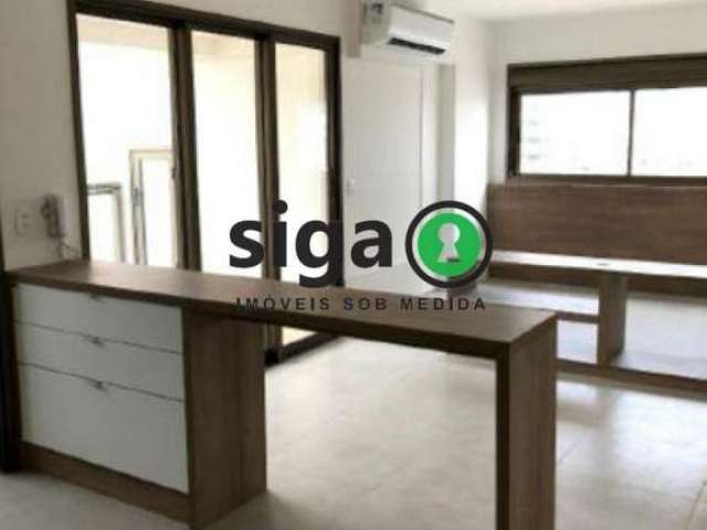 Apartamento para venda e locação, 1 Quarto, 1 Vaga, 45m², Chácara Klabin-SP