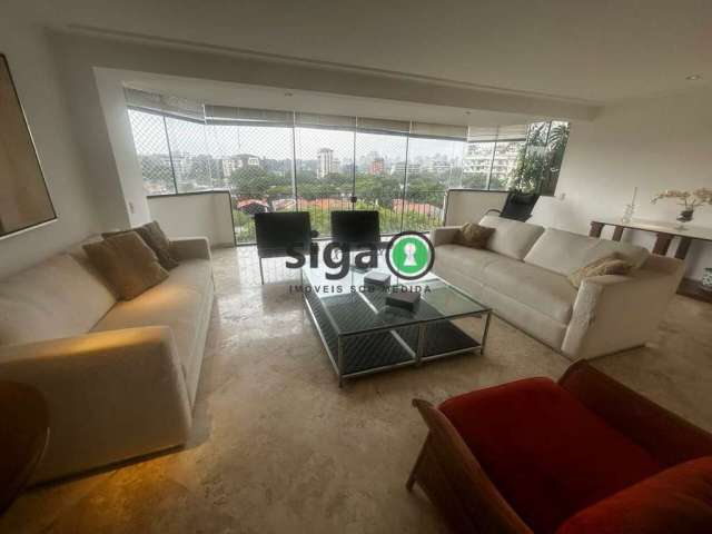 Apartamento para locação Jardim Paulista, 149m², 2 dorm, 2 vagas. MOBILIADO