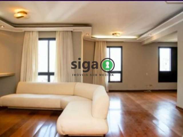 Apartamento com 3 Quartos para alugar, 195m² - Moema