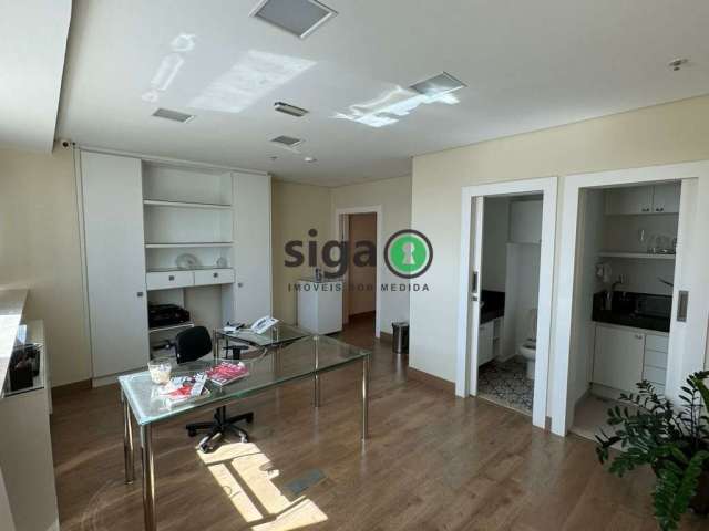 Sala comercial para alugar com 74m² no condominio Bonnaire Morumbi