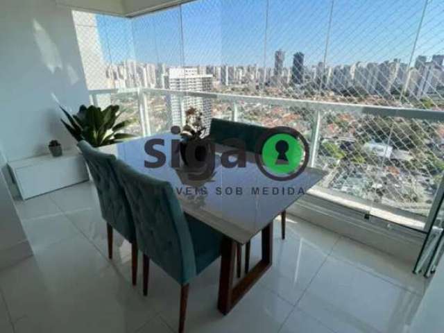 Apartamento para venda no Brooklin, 45m² com 01 quarto e vaga de garagem