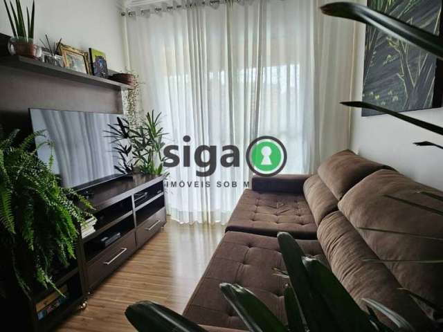 Apartamento mobiliado para locação 50m² com 2 dormitórios, vaga localizado Santo Amaro/SP