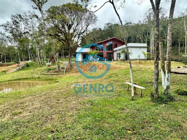 Chácara em Meio a Natureza com Lagoa, Piscina e Terreno de 2.000m² à venda em Canelinha/SC