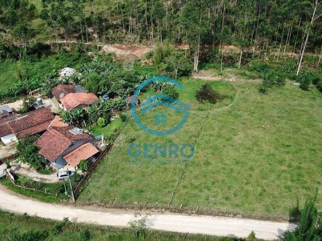 Lote para Chácara em Meio a Natureza com Lagoa e Terreno de 1.200m² à venda em Canelinha/SC