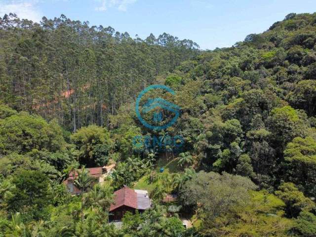 Chácara em Meio a Natureza com Cachoeira, Riacho e Terreno de 6.000m² à venda em São João Batista/SC